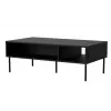 Mesa/banco Cama PALAZZO BIS 110x60x40 preto mate