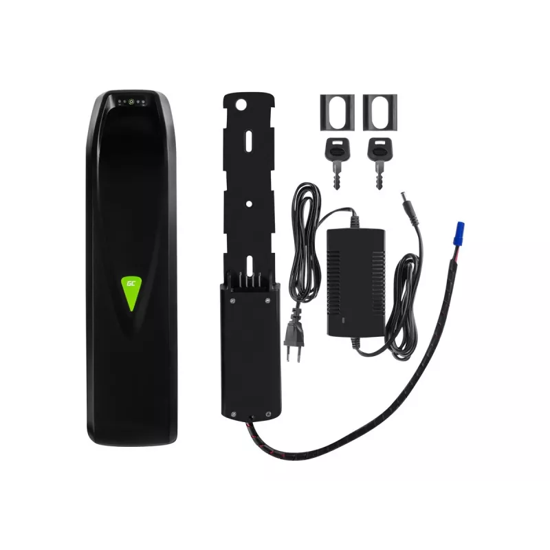 Bateria Green Cell EBIKEGCF01 36V 14500mAh iões de lítio preto