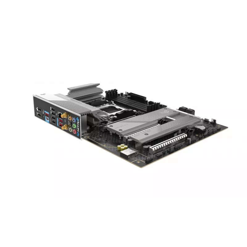 Placa-mãe Sapphire NITRO+ B850A WIFI 7 AMD B850 Socket AM5 micro ATX, DDR5, 4 DIMM, 256GB, Wi‑Fi 7, 2.5GbE