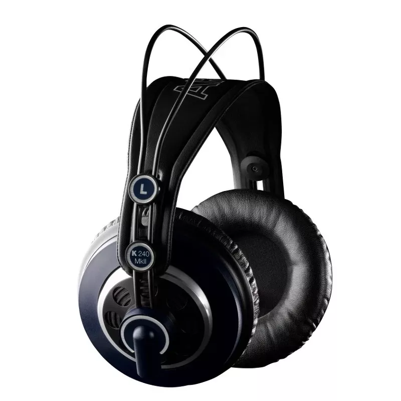 AKG K240 MKII – Auscultadores de estúdio, circumaurais, semiabertos