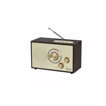 Rádio OR Nightingale USB/BT castanho-escuro