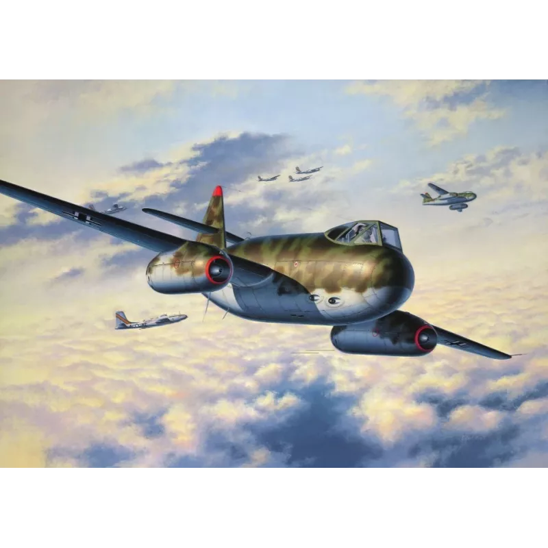 Modelo em plástico avião REVELL Messerschmitt P.1099A-P-SER escala 1/72
