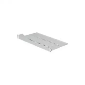 Triton RAC-UP-250-A1 Prateleira perfurada de 19 polegadas 1U, 250 mm, 20 kg, cinzento-claro