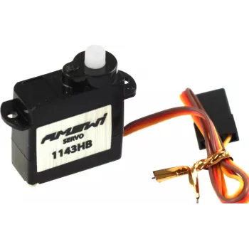 Micro servo Amewi AMXRacing 1143HB analógico servo analógico material das engrenagens: plástico (28951)