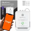 Detetor de fuga de gás QOLTEC NG Tuya — detetor de gás natural (CH4), compatível com smart Tuya