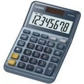 Calculadora de secretária Casio MS-88EM azul