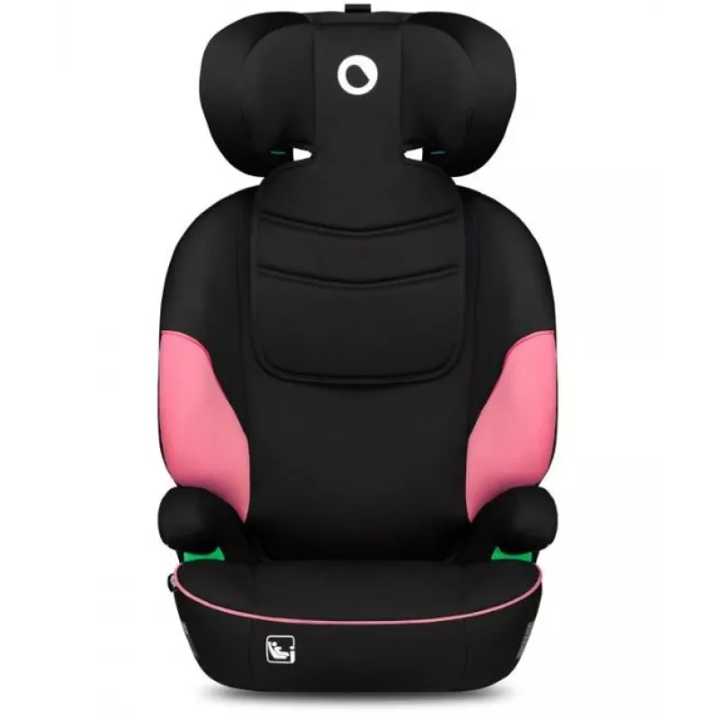 Cadeira auto Lionelo Lars I-Size – grupo 2/3 para 100–150 cm, 15–36 kg, rosa