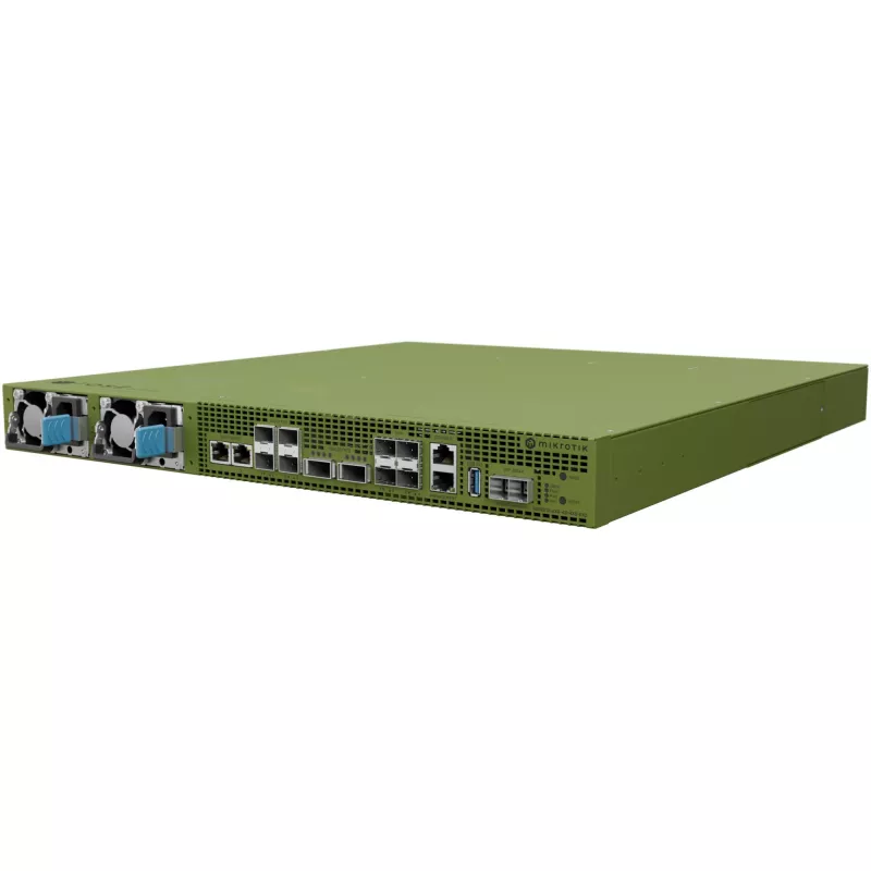 Servidor de dados MikroTik ROSE RDS2216-2XG-4S+4XS-2XQ, 2x 100G QSFP28, 4x 25G SFP28, 4x 10G SFP+, 2x 10G RJ45