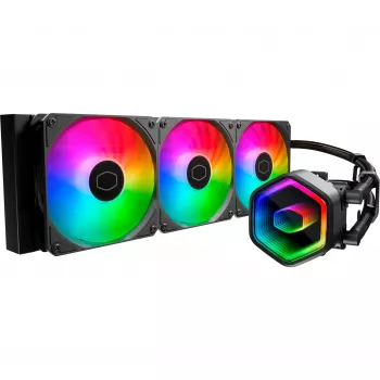 Conjunto de refrigeração líquida Cooler Master MasterLiquid 360 Core II 12 cm preto