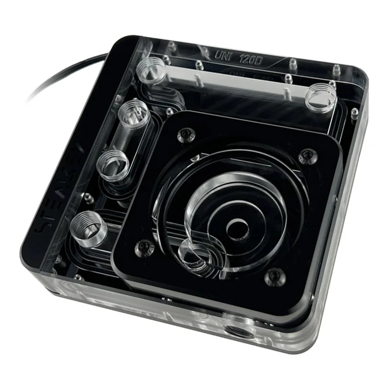 Stealkey Customs SK-UNI 120D Distroplate D-RGB – edição preta