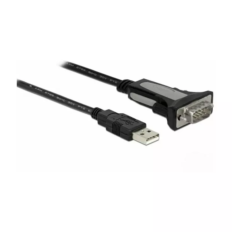 USB 2.0 Type-A para 1 x série RS-232 DB9 4 m DeLOCK 66323