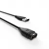 Cabo de carregamento USB-A FIXED FIXDW-796 para smartwatches Garmin — cabo de carregamento e transferência de dados compatível