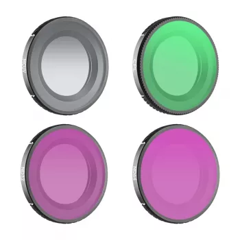 Conjunto de 4 filtros Sunnylife MCUV + CPL + ND32 + ND64 para Osmo Nano