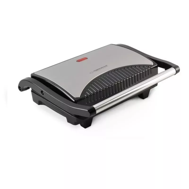 Esperanza EKG006 Grelhador elétrico 750W aço inoxidável/preto