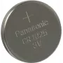 Pilha de botão de lítio Panasonic CR1025, 30 mAh, 3V compatível com DL1025 (CR1025L/1BP)