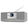 TechniSat DIGITRADIO 372 CD IR rádio internet analógico e digital antracite, prateado