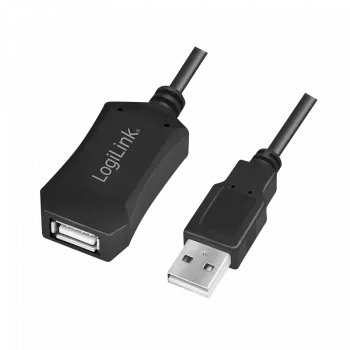 Cabo repetidor USB 2.0 LogiLink - 5,0 m cabo USB 5 m USB A