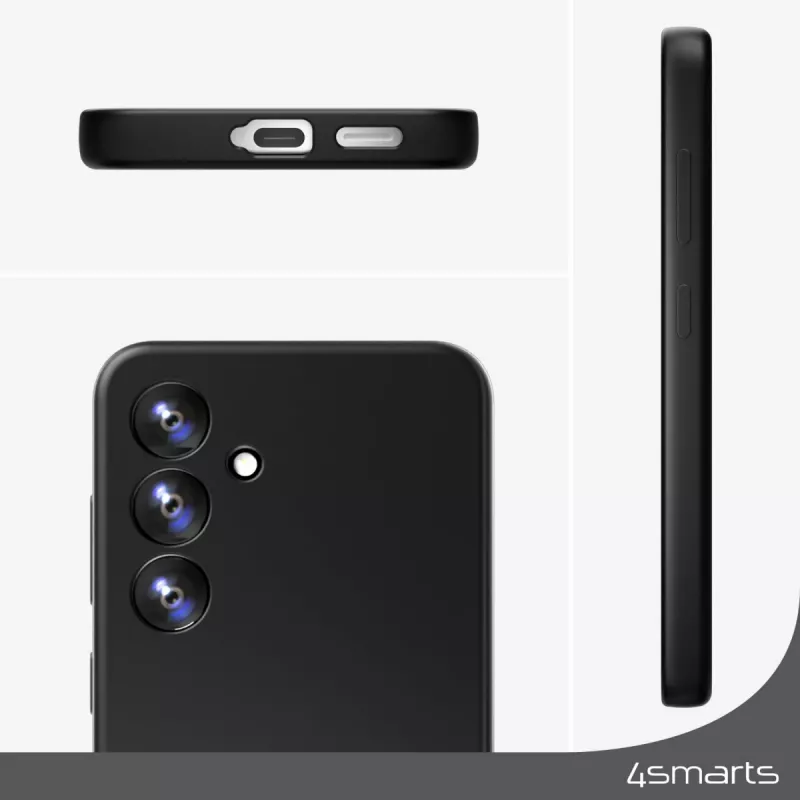 Capa 4smarts Galaxy A55 16,8 cm (6,6 polegadas) Preto