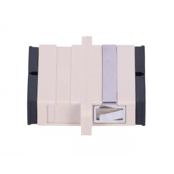 Adaptador de fibra ótica Extralink SC/UPC multimodo duplex, conector fêmea–conector fêmea, cinzento