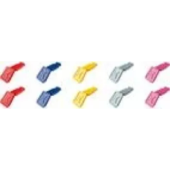 KNIPEX KN 00 61 10 CV01 - ColorCode Clip - 10 unidades cores mistas (00 61 10 C V01)