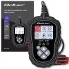 Testador de diagnóstico OBDII QOLTEC ProLine 50685 — scanner OBD-II automóvel para sistemas de 8V/25V