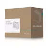Caixa de computador DeepCool CH160 PLUS WH Small Form Factor branca, microATX, vidro temperado, USB-C