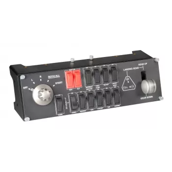 Painel de simulação de voo Logitech G G Saitek Pro Flight Switch Panel