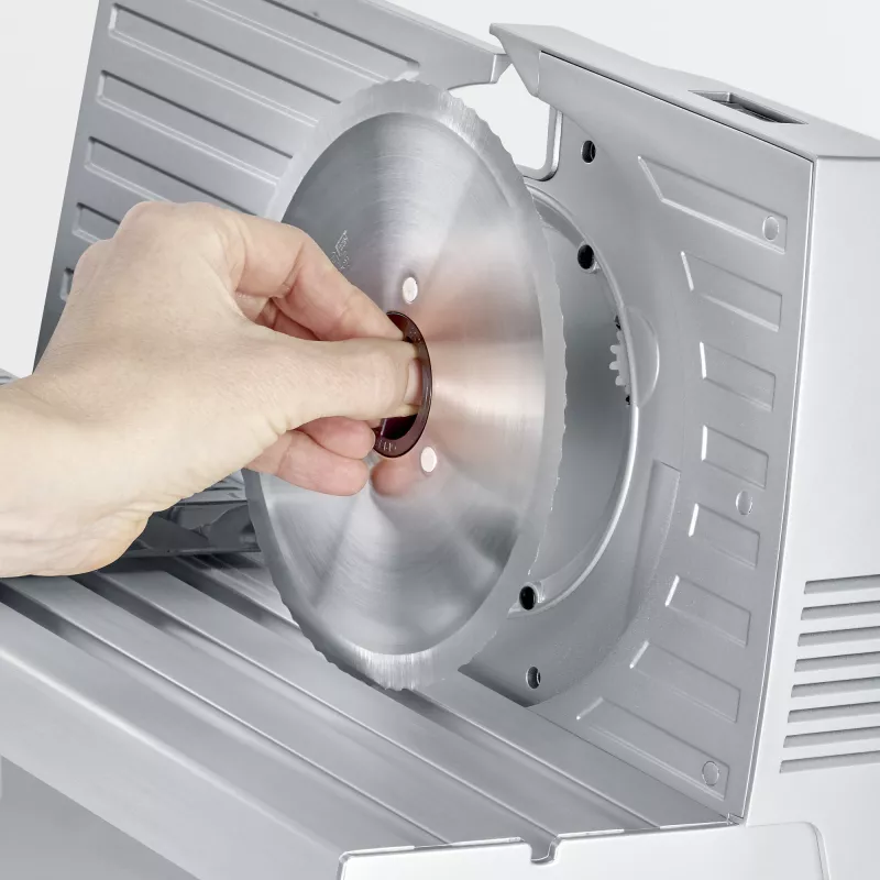Máquina de cortar fiambre Severin AS 3917 Elétrica 150 W Cinzento Plástico