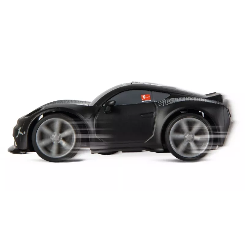 Carro RC Bundesliga Mini RC 1:43 preto