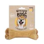Osso mastigável para cães PAKA ZWIERZAKA Bone com cabra M 12 cm 55 g — osso mastigável para higiene dentária para cães adultos, sem glúten e sem açúcar