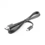 Cabo USB HTC DC-U300 preto macho/macho