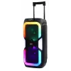 Altifalante Power Audio Party Box BT Karaoke 2 microfones telecomando PRIME3 APS91