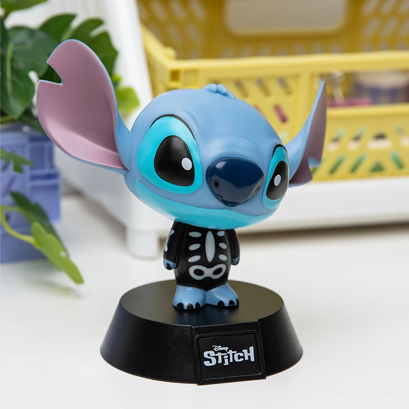 Candeeiro de mesa Paladone Stitch Skeleton Icon Light – luz noturna de figura
