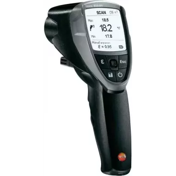 Termómetro de infravermelhos TESTO 835-H1, termómetro IR, ótica 50:1, intervalo de medição -30 a +600 °C (0560 8353)