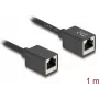 Cabo de rede DeLOCK 90325 RJ-45 Cat6a 1 m preto
