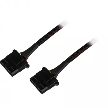 Adaptador de alimentação SATA em Y Sharkoon 4P Molex 0,15 m preto – Digital/Dados – alimentação
