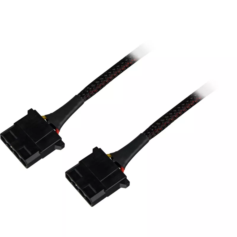 Adaptador de alimentação SATA em Y Sharkoon 4P Molex 0,15 m preto – Digital/Dados – alimentação