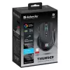 Rato DEFENDER GM-213 THUNDER RF 1600dpi 8P preto