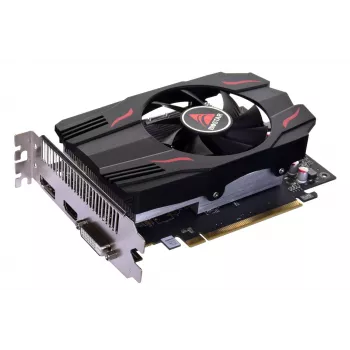 Placa gráfica BIOSTAR Radeon RX 550 4 GB GDDR5, 1100 MHz GPU, 6000 MHz memória, 128 bits, PCIe 3.0, ventoinha única