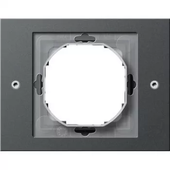 Placa de parede Gira TX_44 antracite, termoplástico, 110×86 mm, espessura 16,3 mm