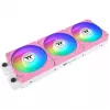Ventoinhas THERMALTAKE CT140 EX Reverse ARGB Sync 140 mm, 500–1800 RPM, rosa, 3 unid.