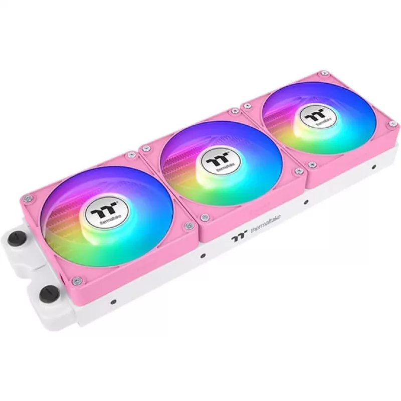 Ventoinhas THERMALTAKE CT140 EX Reverse ARGB Sync 140 mm, 500–1800 RPM, rosa, 3 unid.