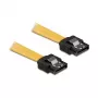 Cabo SATA DeLOCK 82476 0,2 m amarelo