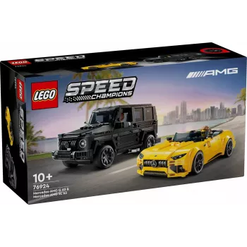 LEGO Speed Champions Mercedes-AMG G 63 & Mercedes-AMG SL 63 76924, multicolor