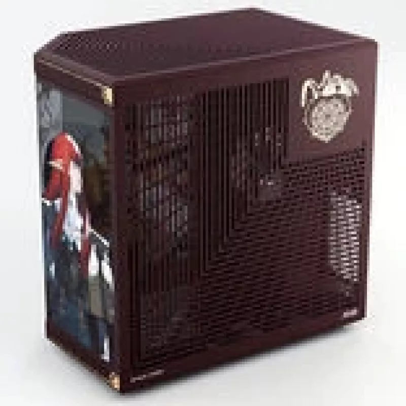 Caixa de PC HYTE Y70 Metaphor ReFantazio (Midi-Tower, E-ATX, vidro temperado, câmara dupla, cabo riser PCIe 4.0, branco/multicolor)