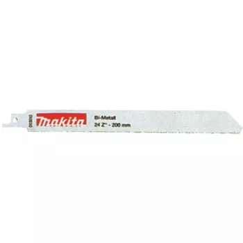 MAKITA FOLHA DE SERRA BIM PARA SERRA SABRE 200x0,9mm /5 unid. AÇO, METAL COLORIDO 1.2-3mm