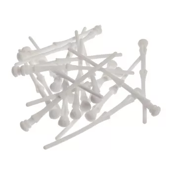 Fixações antivibração para ventoinhas de PC Akasa AK-MX003-WKT20, branco, pack de 20