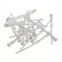 Fixações antivibração para ventoinhas de PC Akasa AK-MX003-WKT20, branco, pack de 20
