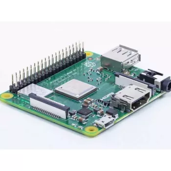 Raspberry Pi 3 Model A+ - computador de placa única - Broadcom BCM2837B0 / 1,4 GHz - RAM 512MB - 802,11a/b/g/n/ac, Bluetooth 4,2 (Raspberry Pi 3 Model A+)