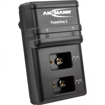 ANSMANN POWERline 2 - carregador de baterias - 2x9V (5107043)